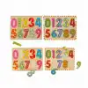 BX 5215 -Wooden Puzzle Numbers 10 Parça