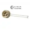 Noas YL91 0010 Gu-10 Ampül Duyu 12Cm Kablolu - Elektrik Tesisatı İçin Kaliteli Kablo