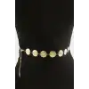 Noktalı Metal Zincir Kemer