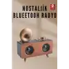 Nostaljik Radyo Bluetooth Bağlantılı Şarjlı Yüksek Ses Kaliteli