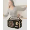 Nostaljik Retro Radyo – Bluetooth, Usb Ve Fm Özellikli Şık Tasarım