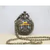 One Piece Tasarımlı Köstekli Saat