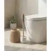 Örgü Desenli Tuvalet Fırçası
