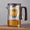 Otomatik Cam Demlik Ve 2li Bardak Seti