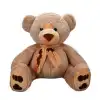 Oturan Atkılı Peluş Ayı 60 cm.