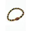 Oval Bambu Ahşap Bileklik 6 mm