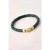 Oval Bambu Ahşap Bileklik 8 mm