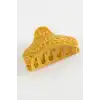 Oval Çiçek Renkli Mandal Toka 8 cm
