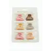Oval Mandal Toka 6 Adet