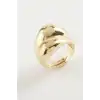 Oval Metal Yüzük