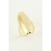 Oval Metal Yüzük