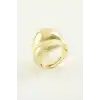 Oval Metal Yüzük