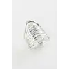 Oval Metal Yüzük