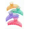 Oval Noktalı Mandal Toka 10 cm