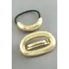 Oval Otamatik Lastikli Toka 2 Adet
