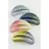 Oval Renkli Mandal Toka 10 cm