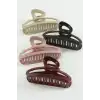 Oval Renkli Mandal Toka 11 cm
