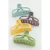 Oval Renkli Mandal Toka 9 cm