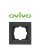 Ovivo Antrasit Tekli Çerçeve Quantum