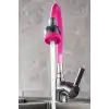 Oynar Başlıklı Tasarruflu Kubar Musluk Borusu Ve Başlığı  Pembe