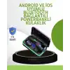 Oyun Modlu E10 Bluetooth Kulaklık Powerbank ve LED Ekranlı