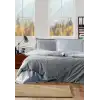 Özdilek Çift Kişilik Ranforce Nevresim Takımı Colourist Buz Gri