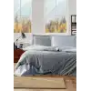 Özdilek Çift Kişilik Ranforce Nevresim Takımı Colourist Buz Gri