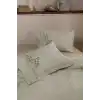 Özdilek Çift Kişilik Ranforce Nevresim Takımı Conium Krem