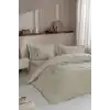 Özdilek Çift Kişilik Ranforce Nevresim Takımı Conium Krem