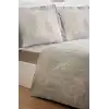 Özdilek Çift Kişilik Ranforce Nevresim Takımı Folha De Ouro Bej