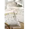 Özdilek Çift Kişilik Ranforce Nevresim Takımı Marigold Krem