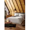 Özdilek Çift Kişilik Ranforce Nevresim Takımı Natural Leza Gri