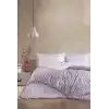 Özdilek Çift Kişilik Ranforce Nevresim Takımı Trioline Mor