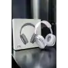 P9 Air Max Kablosuz 5.0 Mikrofonlu Bluetooth Kulaklık Beyaz Yüksek Ses Kaliteli