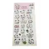 Panda Kabartmalı Sticker