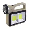 BX PT-2209 USB ŞARJLI SOLAR EL FENERİ