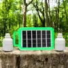 BX PT-S600 ŞARJLI SOLAR KAMP SETİ