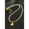 Papatya Kristal Kolye