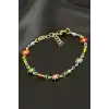 Papatya Mineli Çelik Bileklik