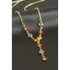 Papatya Nazar Mineli Y Kolye