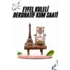 Paris Eyfel Kulesi Hediyelik Eyfel Retro Kum Saati Dekoratif Eşya