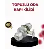 Paslanmaz Çelik Dayanıklı Topuzlu Kapı Kilidi