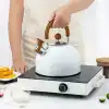 Paslanmaz Çelik Demlik Beyaz Renk