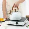 Paslanmaz Çelik Demlik Beyaz Renk
