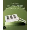 Paslanmaz Çelikten Üretilmiş Metal Buz Küpü Seti ve Buz Klipsi