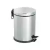 Pedallı 8lt Krom Metal Çöp Kovası Bx40