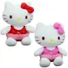 Peluş Hello Kitty Elbiseli Kurdeleli 36 cm S00002092 - 1 Adet Stokta Olan Gönderilir