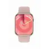 Pembe Akıllı Saat 49mm iOS & Android Uyumlu Arama Özellikli