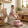 Pembe Kulplu Çocuk Klozet Adaptörü