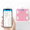 Pembe Renk Bluetooth Özellikli Akıllı Tartı